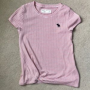 Abercrombie soft ribbed tshirt